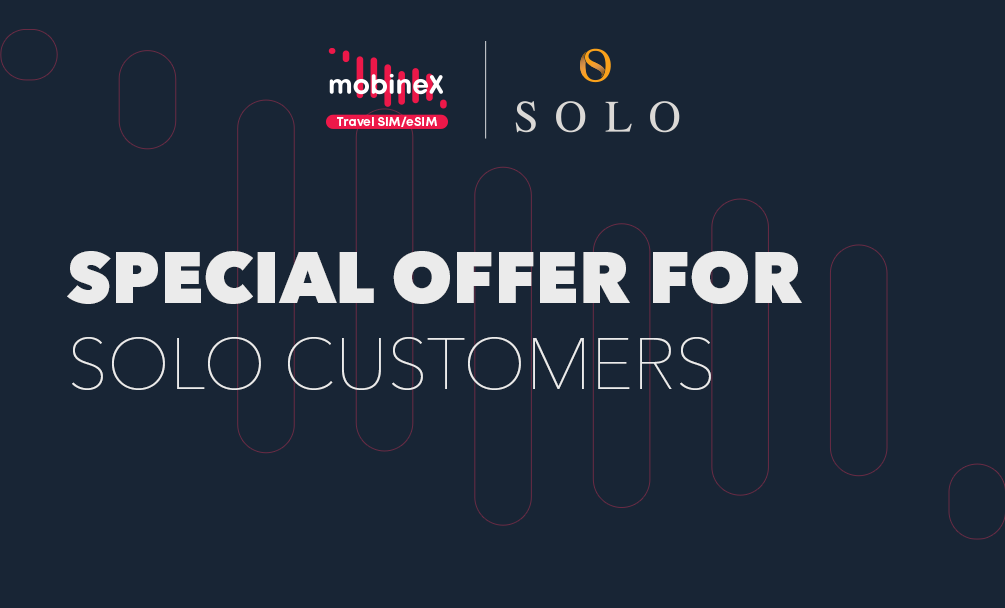 Exclusive Offer from mobineX for SOLO Card Users